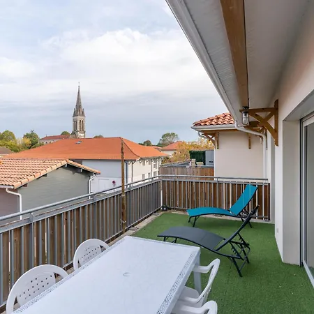 4 Pers. Centre Mimizan, Neuf Avec Parking Apartment